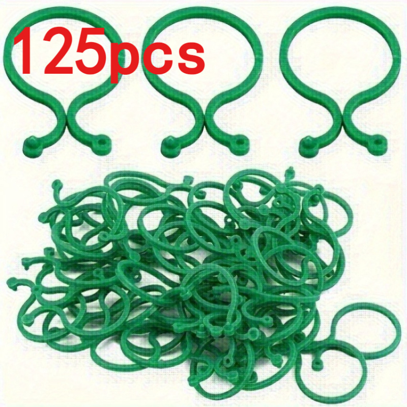 Vine Climbing Plastic - 125 قطعة من مجموعة أدوات دعم