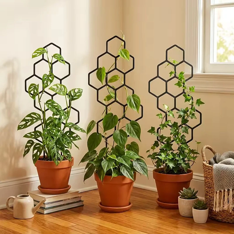 Vine Climbing Plastic - 2/4 قطع دعامات نباتات بلاستيكية بتصميم