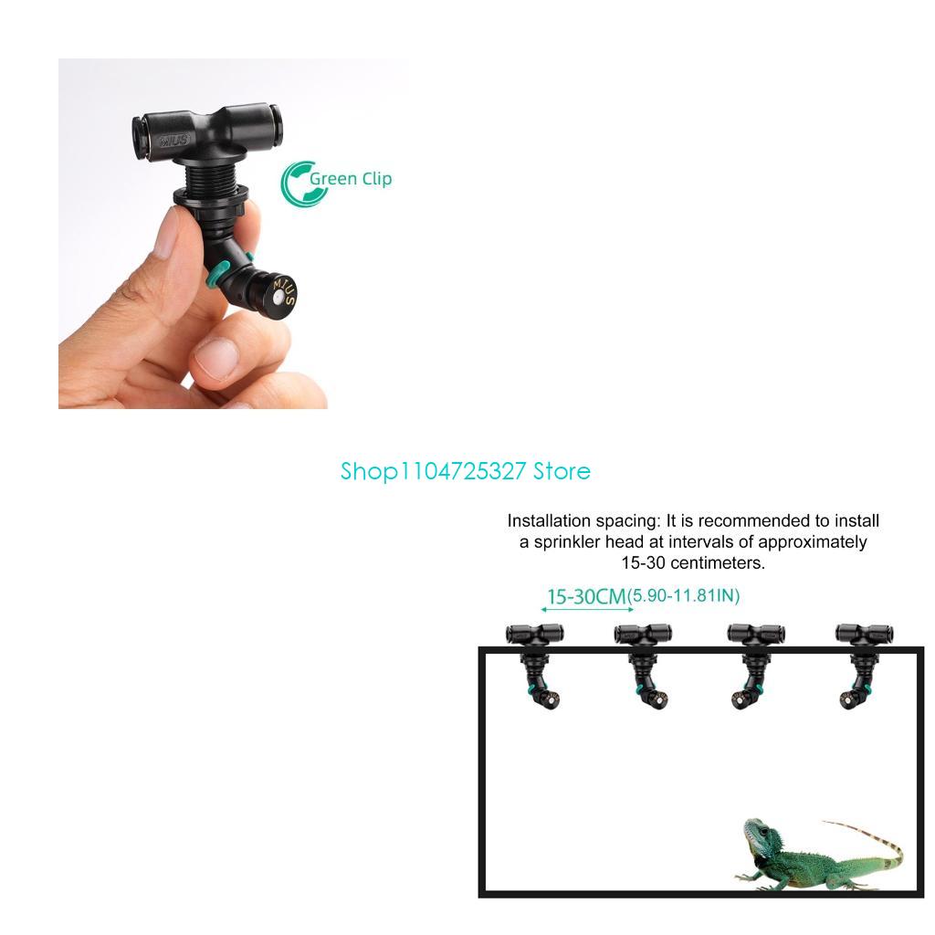 Misting Nozzle Reptile - D8KF خزانات الغابات المطيرة فوهة بخاخ