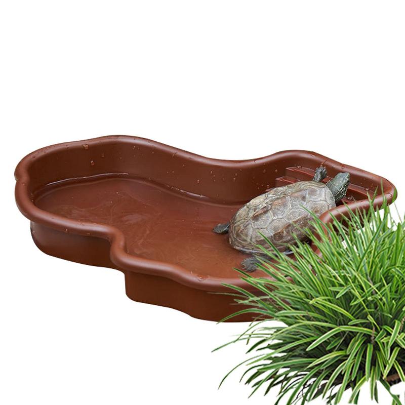 طبق تغذية السلحفاة حمام سباحة  - مراجعة Water Dish Reptile وسعره