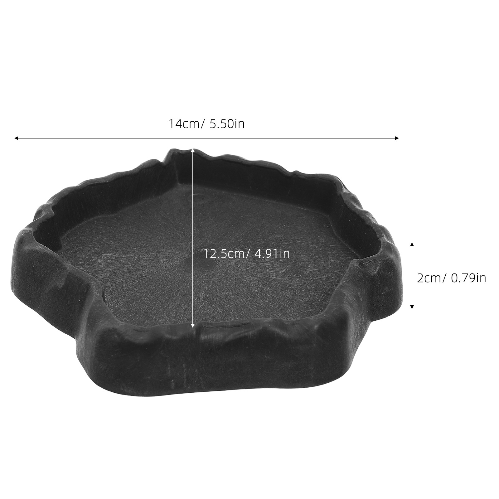 وعاء طعام طبيعي من الصخر للزوا - مراجعة Water Dish Reptile وسعره